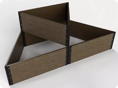 Грядка двухярусная